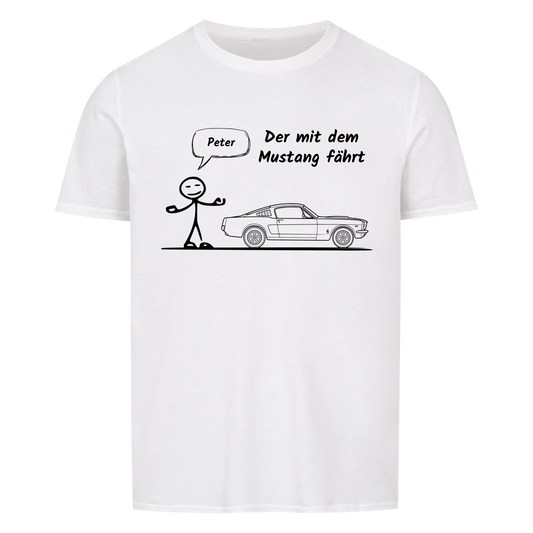 Personalisiertes T-Shirt Mustang