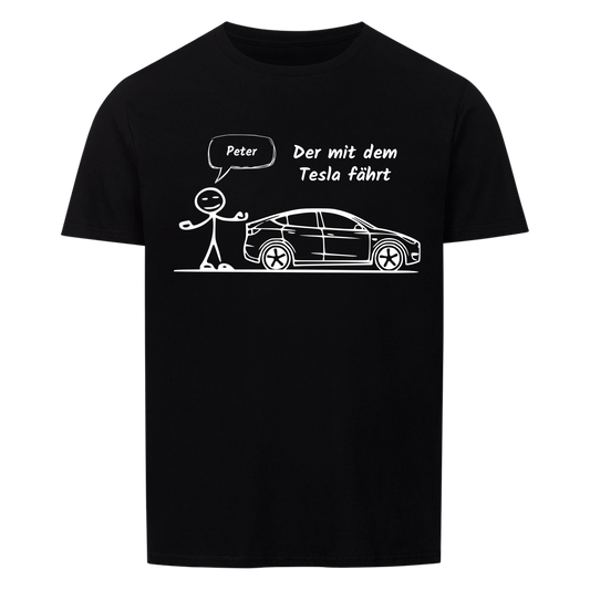 Personalisiertes T-Shirt Tesla