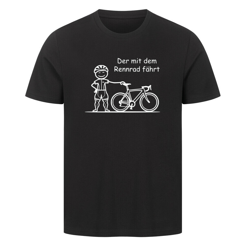 Der Rennrad fährt T-Shirt – Court-Style