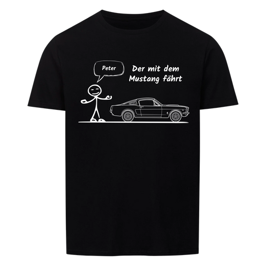 Personalisiertes T-Shirt Mustang