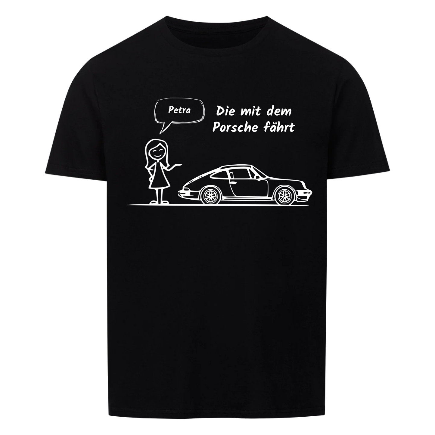 Personalisiertes T-Shirt Porsche