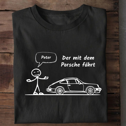 Personalisiertes T-Shirt Porsche