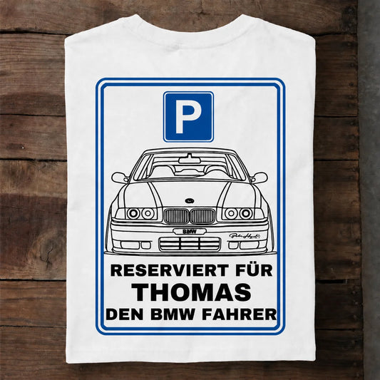 BMW Fahrer T-Shirt personalisiert