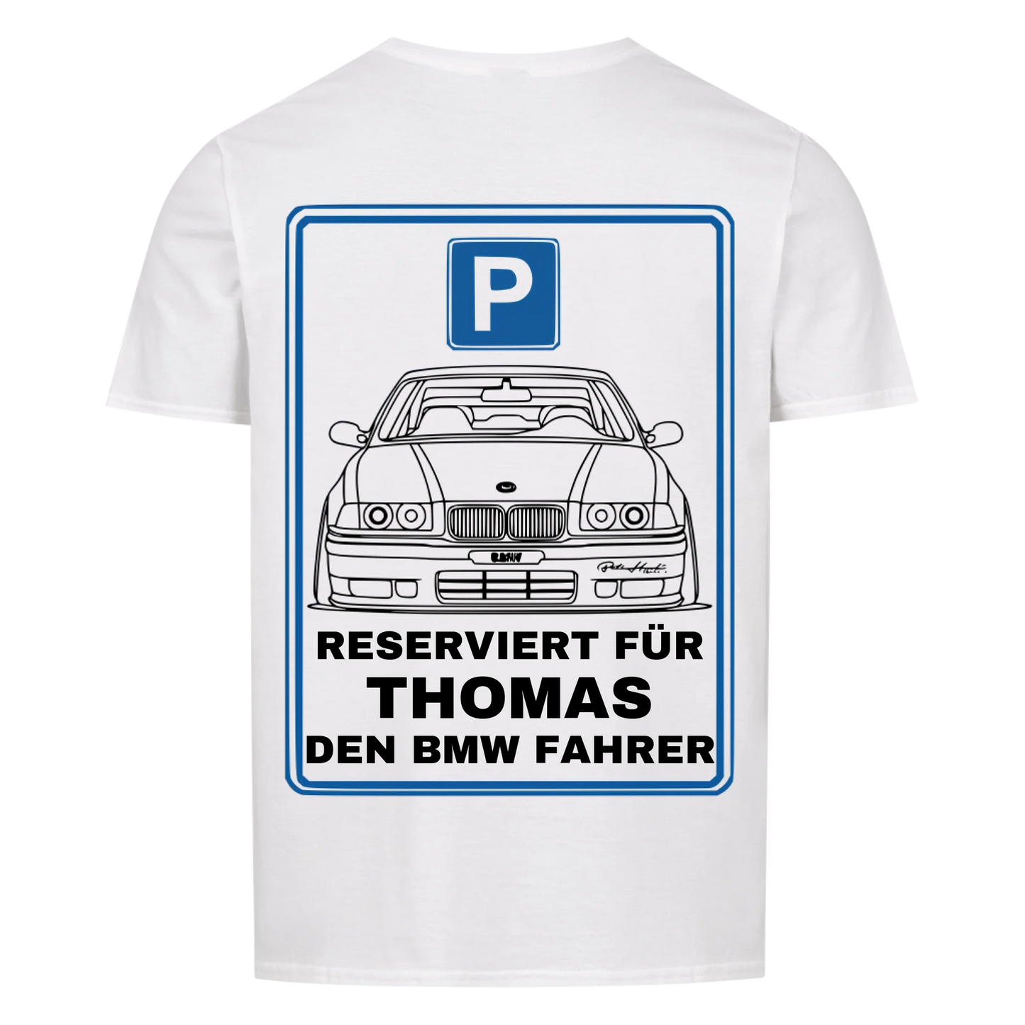BMW Fahrer T-Shirt personalisiert