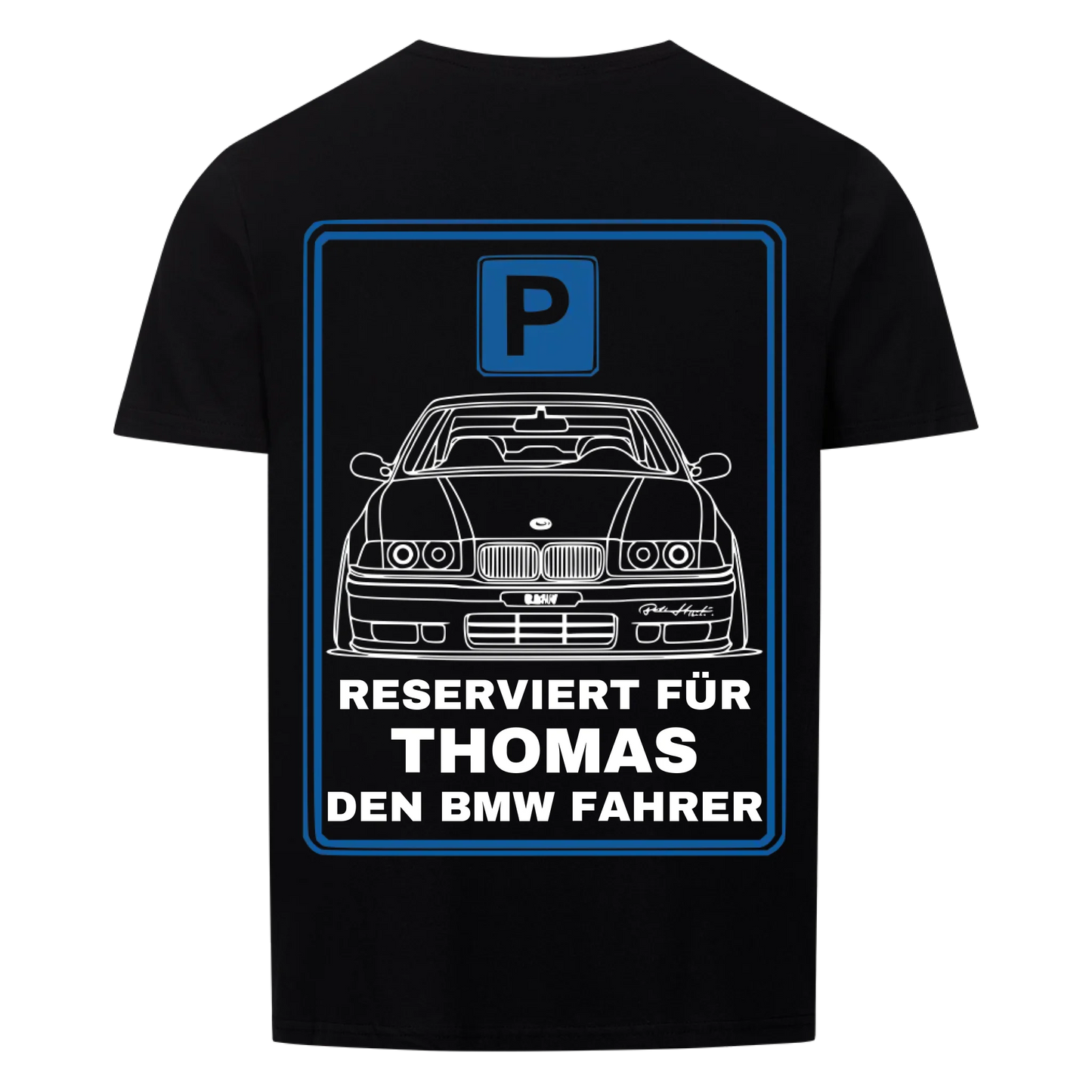 BMW Fahrer T-Shirt personalisiert