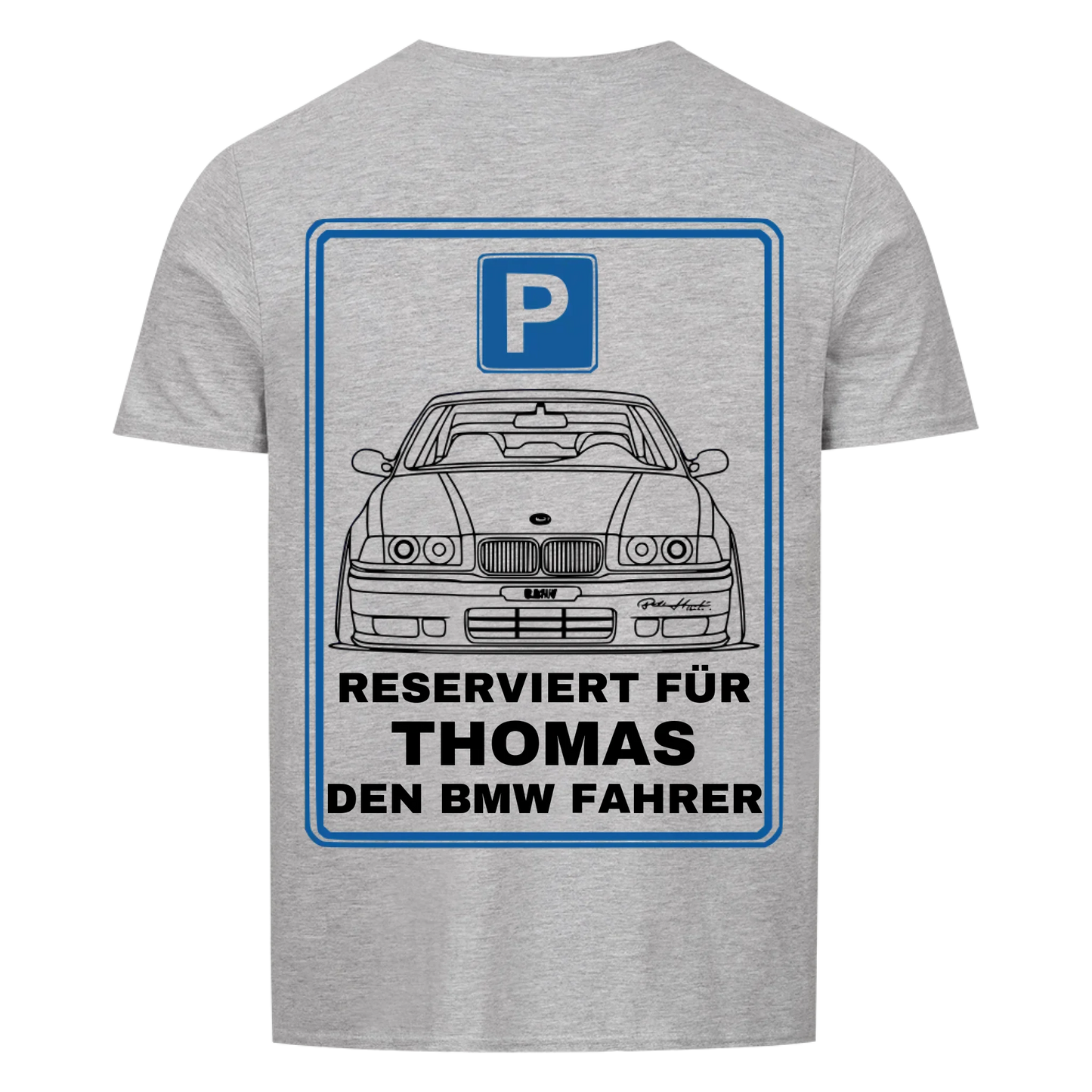 BMW Fahrer T-Shirt personalisiert