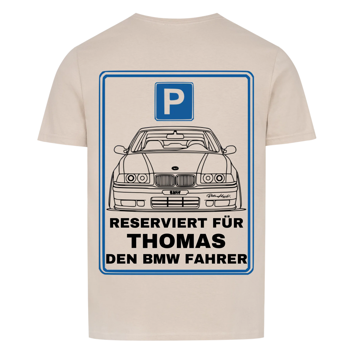 BMW Fahrer T-Shirt personalisiert