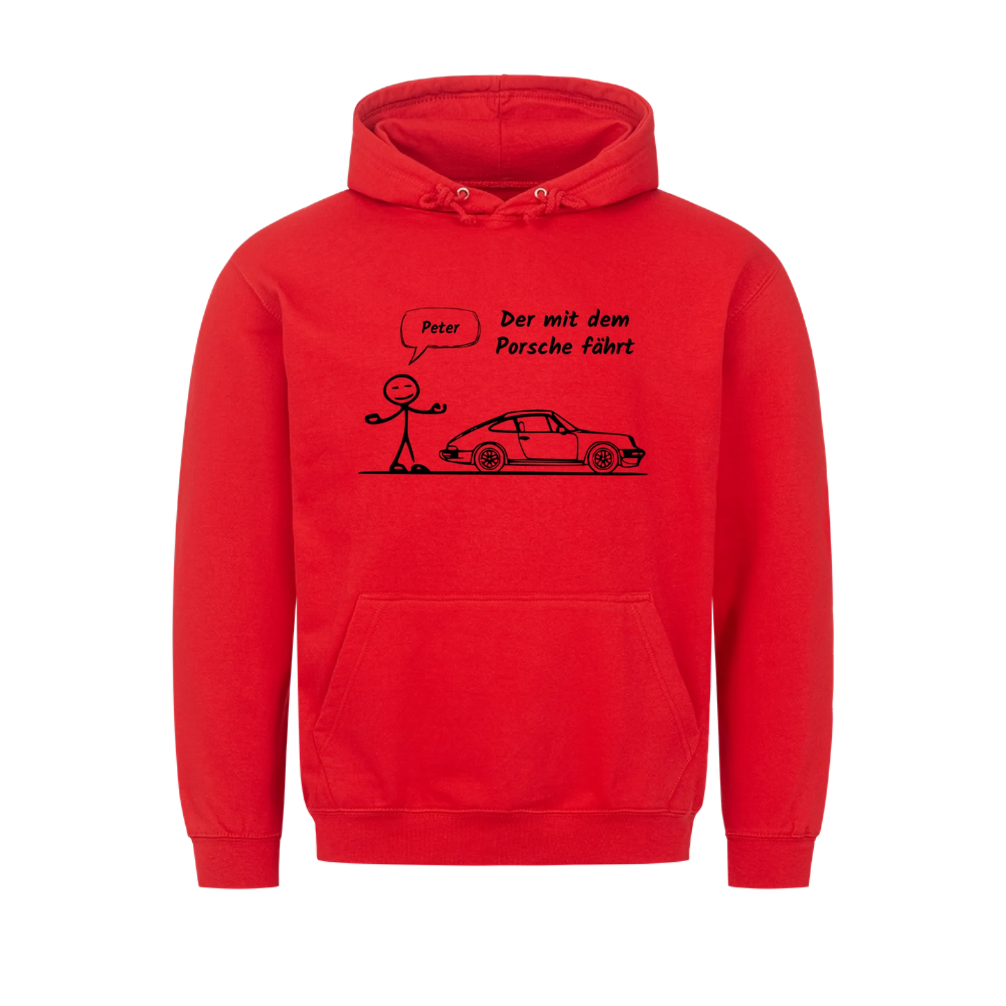 Personalisierter Hoodie Porsche